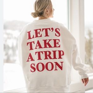 Yellow the label crew neck